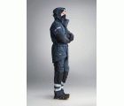 1800 Parka impermeable con aislamiento AllroundWork 37.5® azul marino/ negro